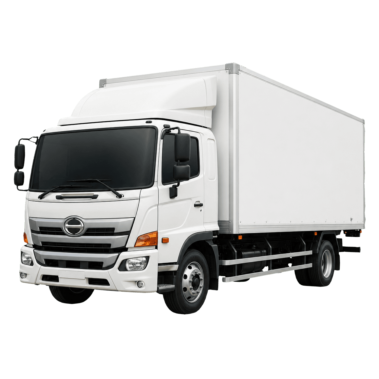 Eighteen tonne box truck for larger enclosed loads in Sheffield