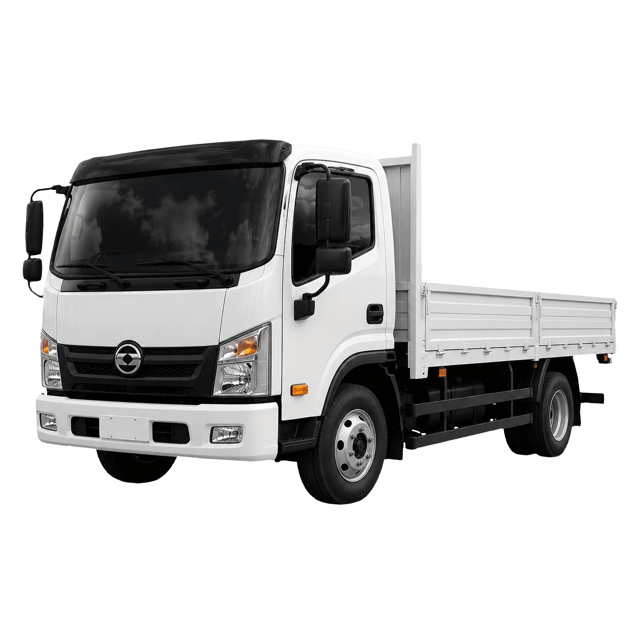 Seven point five tonne dropside truck for open-load transport in Sheffield