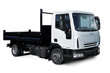 Seven point five tonne tipper truck for construction support in Sheffield