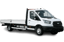Ford Transit dropside van for building materials and site work